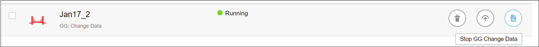 Stopping GG Change Data Stopping GG Change Data