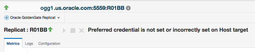 Before setting credentials, you will notice the Start and Stop buttons are grayed out. Before setting credentials, you will notice the Start and Stop buttons are grayed out.