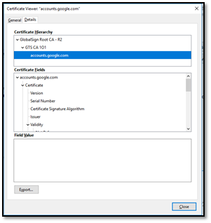 Details Tab in Firefox Details Tab in Firefox