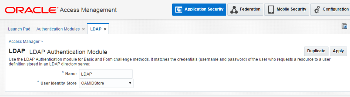 LDAP Authentication Module LDAP Authentication Module