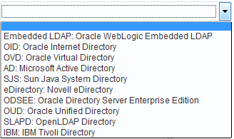 LDAP Provider List LDAP Provider List