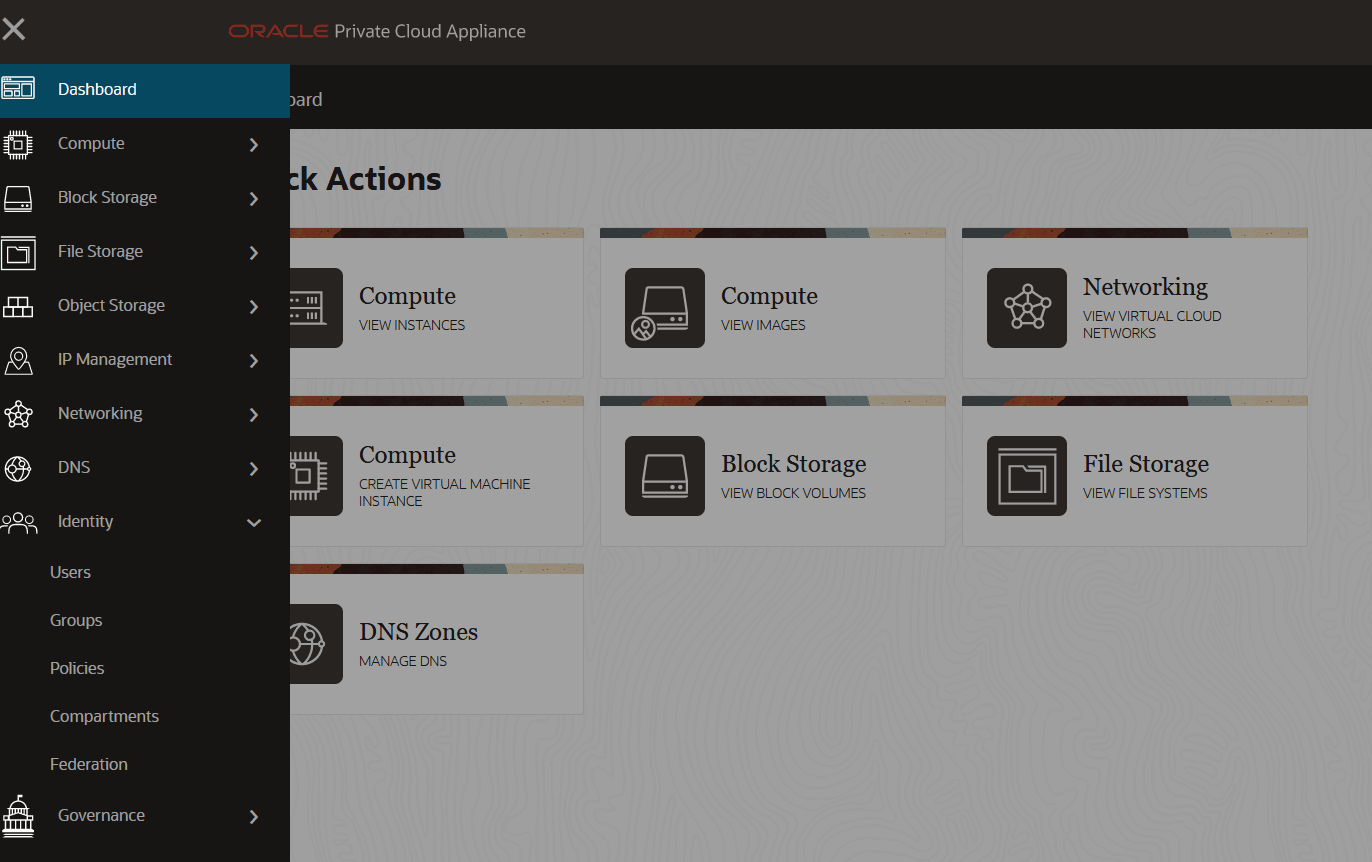 Select Federation Screen Select Federation Screen
