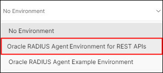 **Environment Selection**