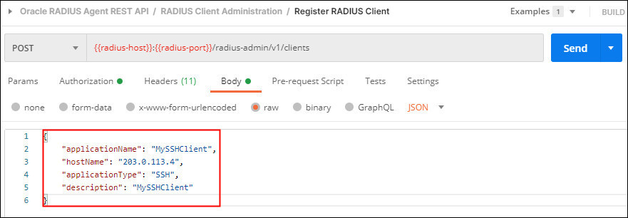 **Register Linux Client**