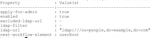 Oracle Directory Services Manager login page