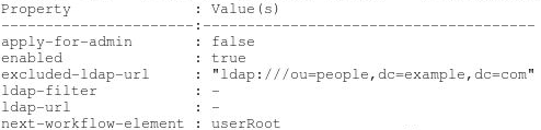 Oracle Directory Services Manager login page