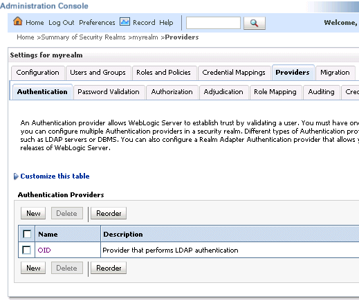OID provider is now the single source. OID provider is now the single source.