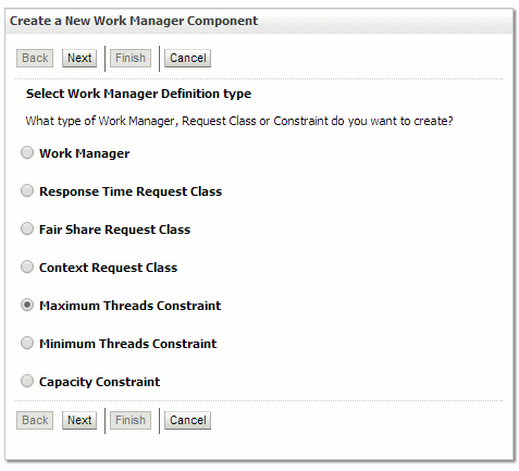 Select Maximum Threads Constraint Select Maximum Threads Constraint