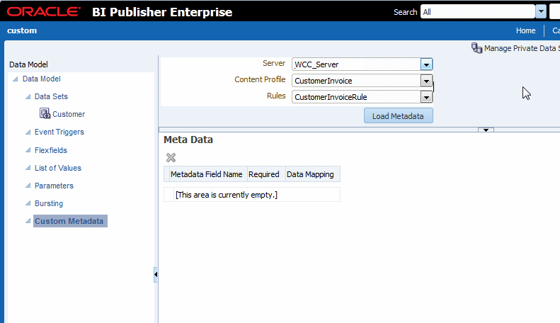 Add Custom Metadata Add Custom Metadata