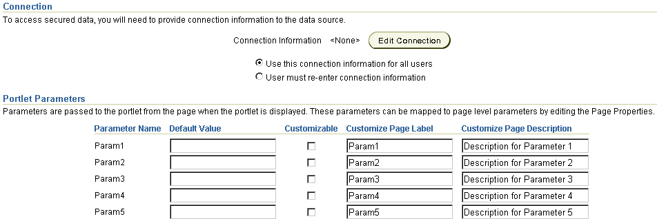 Shows Source tab of OmniPortlet. Shows Source tab of OmniPortlet.
