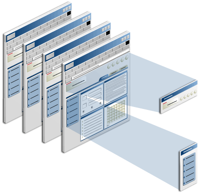 Navigation page portlets Navigation page portlets