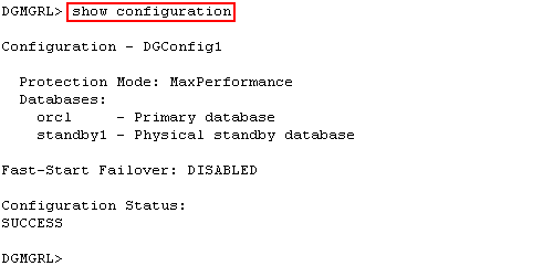 Description of verify_config_dg.gif follows Description of verify_config_dg.gif follows