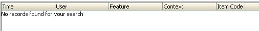 Reports page, Report Results panel Reports page, Report Results panel