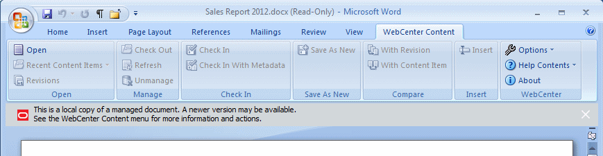 Read-only view mode indicator in Microsoft Word. Read-only view mode indicator in Microsoft Word.