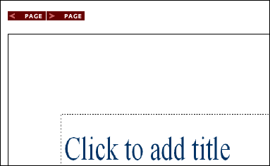 MS PowerPoint sample Classic HTML Conversion template