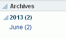Blog Archives task flow