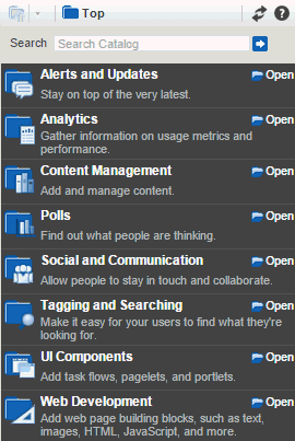 Default Portal Catalog
