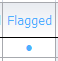 Flagged column in ADF Table component