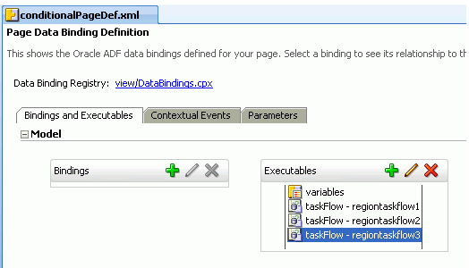 Task Flow Binding