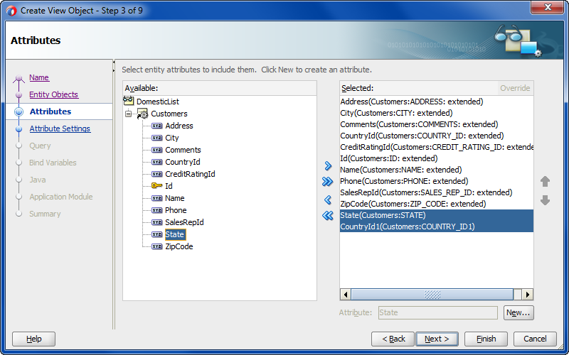 Select attribute from subtype