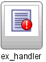 An activity designated as an exception handler.