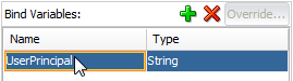 Unreference bind variable displays orange border