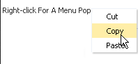 menu component