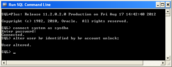 Connecting to the Database