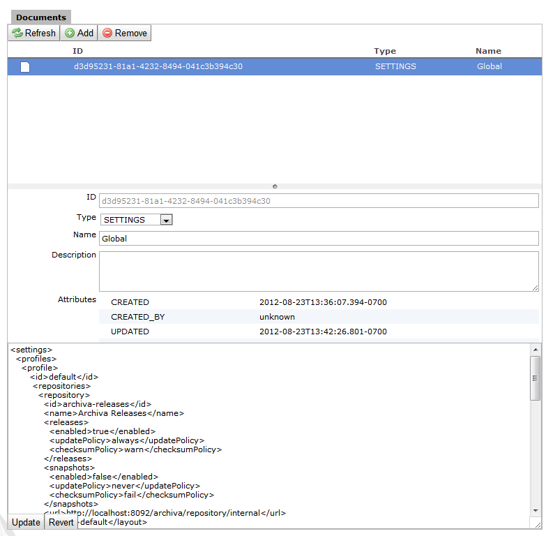Description of maven-settings.png follows Description of maven-settings.png follows