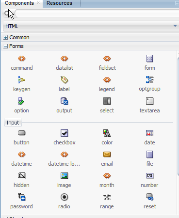components for forms
