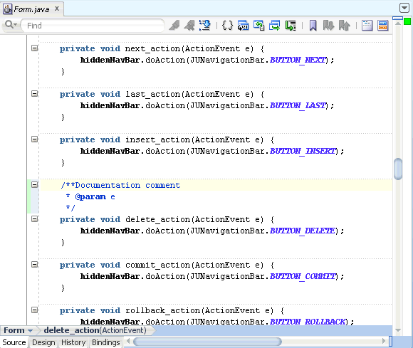 Javadoc Comments