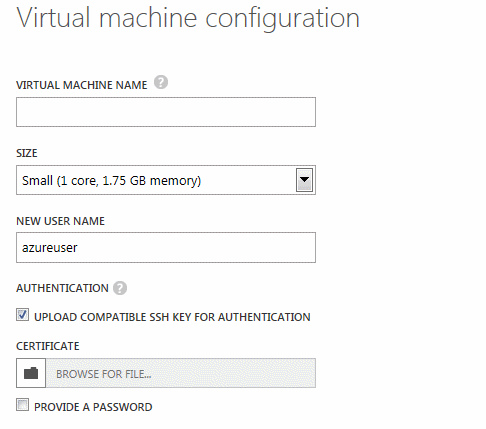 Virtual Machine Configuration Virtual Machine Configuration