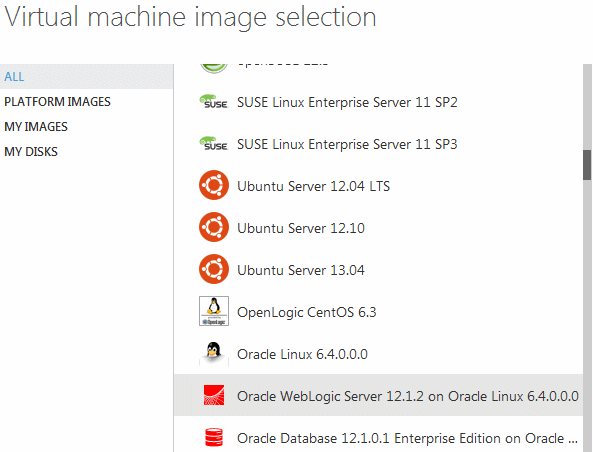 Virtual Machine Image Selection Virtual Machine Image Selection