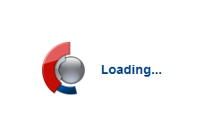 image of default "page loading" splash screen