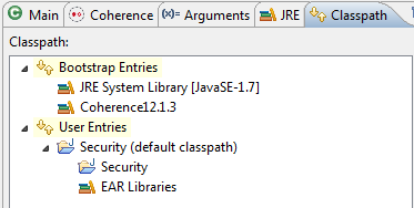 Class Path for the Proxy Server