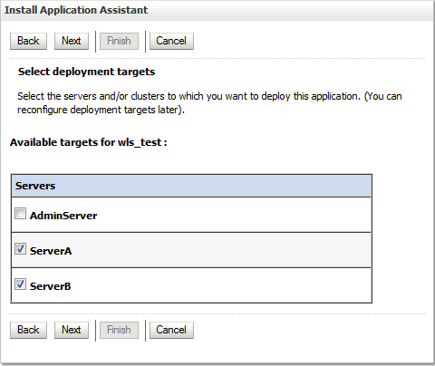 Targeting the Deployment