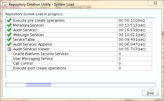 repository creation summary screen repository creation summary screen
