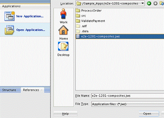 Description of opencompositeapp.gif follows