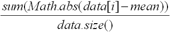 eq of mean deviation eq of mean deviation