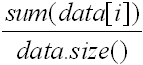 eq of mean eq of mean