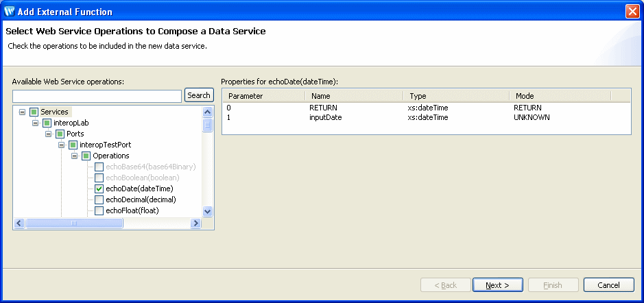Add operation to data service.
