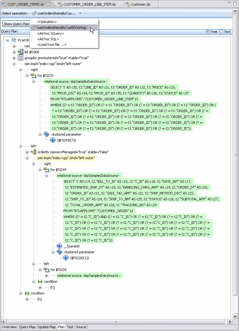 Query plan Query plan