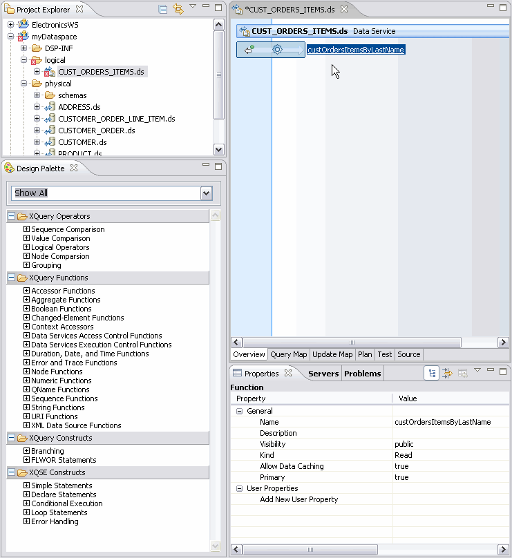 New data service operation