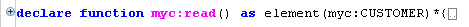 Primary Read Function