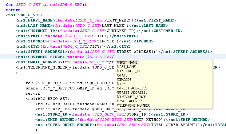 Available XQuery functions. Available XQuery functions.