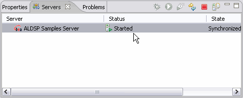 Server window