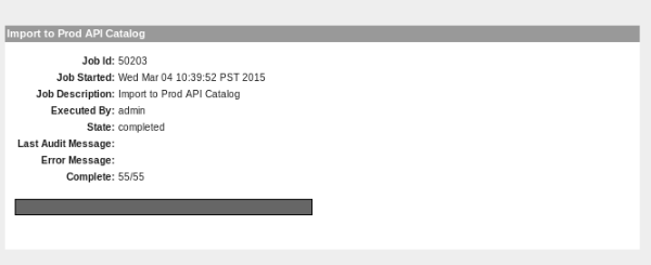 Description of import_to_oac_complete.png follows