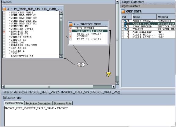 Filter for XREF_VW with a WHERE Clause to Filter Data Filter for XREF_VW with a WHERE Clause to Filter Data