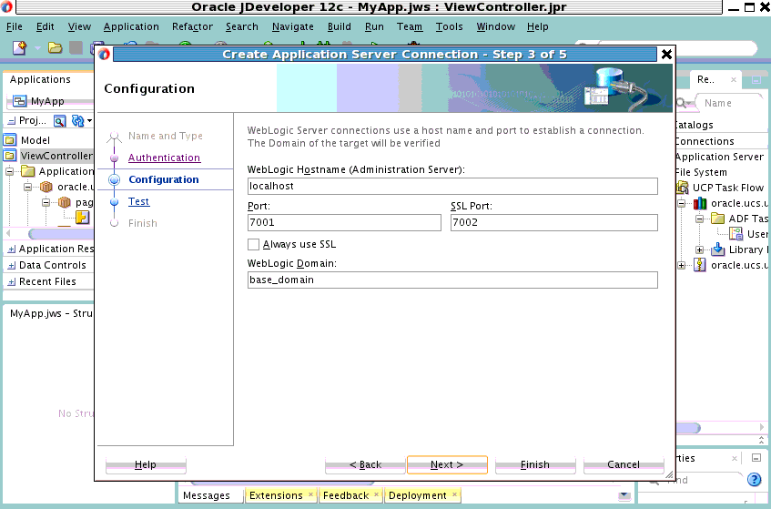 Description of ucp_configuring_server.gif follows Description of ucp_configuring_server.gif follows