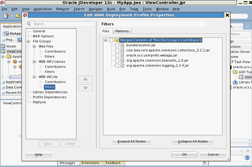 Description of ucp_filters.gif follows Description of ucp_filters.gif follows